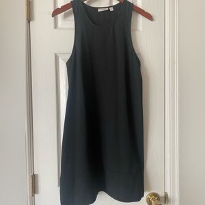 Tildon Black Round Neck Sleeveless Dress